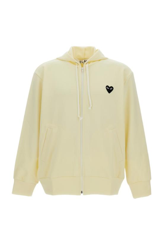  꼼데가르송 후드 티셔츠 AXT254IVORY Yellow