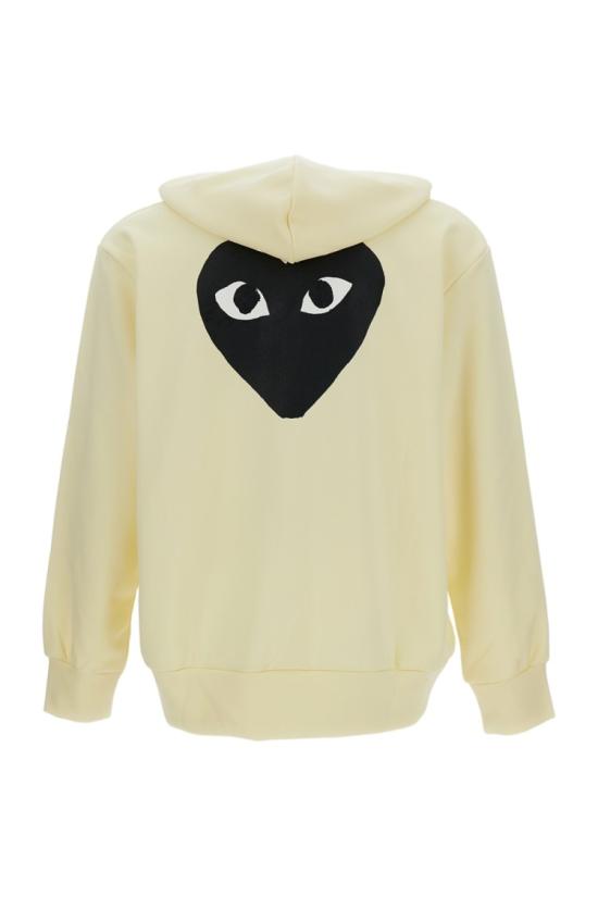  꼼데가르송 후드 티셔츠 AXT254IVORY Yellow - COMME DES GARCONS