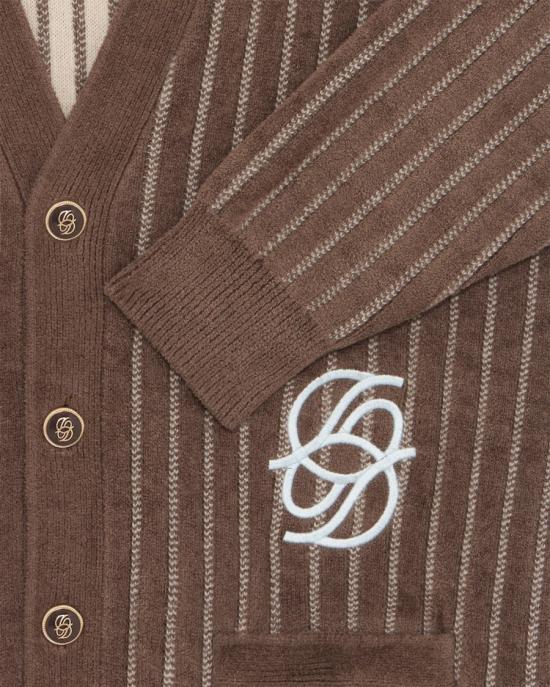 25FW 드롤드무슈 가디건 2000001799758 Brown - DROLE DE MONSIEUR
