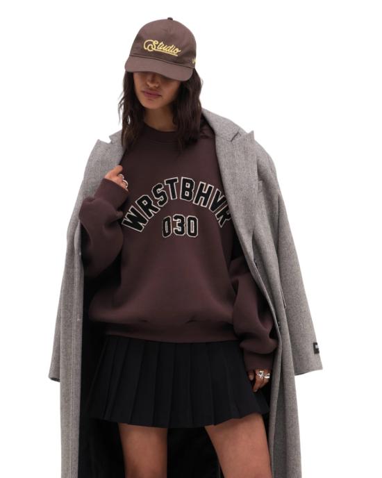  워스트비헤이버 긴팔 티셔츠 2000001804599 Brown - WRSTBHVR