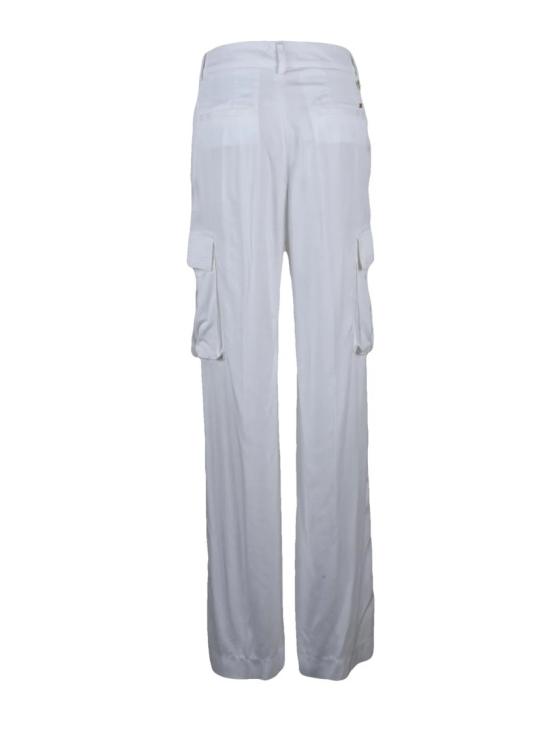 25SS 메이슨 스트레이트 팬츠 카고  소프트 레그 화이트 - MASON'S