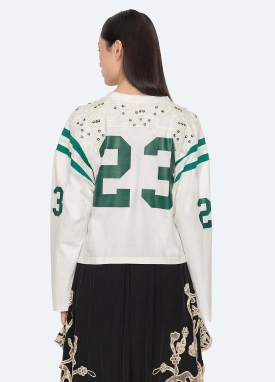  씨뉴욕 긴팔 티셔츠 PF26 115 CREAM - SEA NY