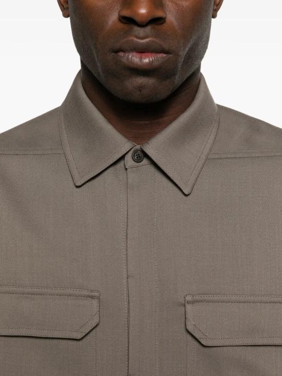 26SS 릭 오웬스 긴팔 셔츠 RU01F2291 WT 34 DUST - RICK OWENS