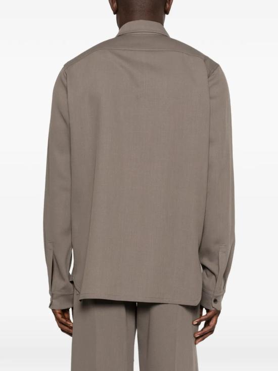26SS 릭 오웬스 긴팔 셔츠 RU01F2291 WT 34 DUST - RICK OWENS