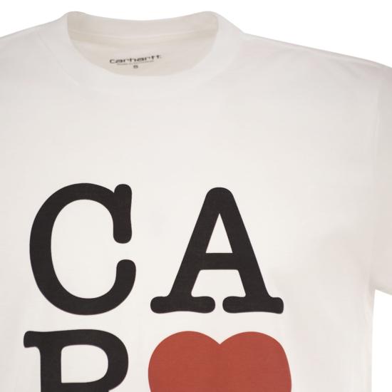 26FW 칼하트 반팔 티셔츠 I037538 WHITE - CARHARTT