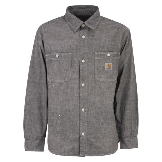 26FW 칼하트 긴팔 셔츠 I036919 GREY
