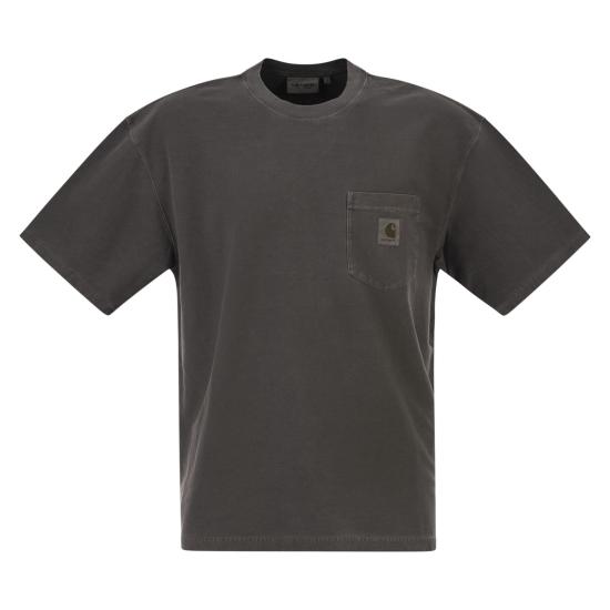 26FW 칼하트 반팔 티셔츠 I036863 ANTHRACITE
