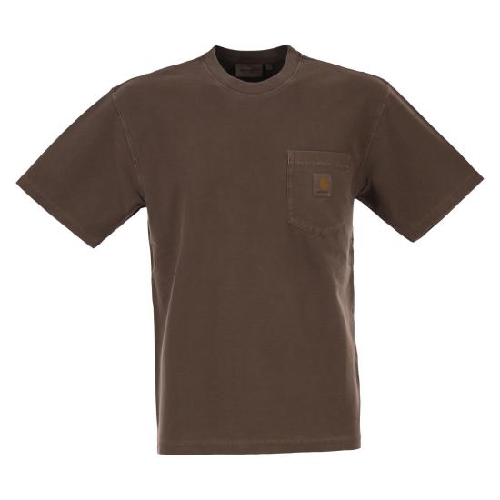 26FW 칼하트 반팔 티셔츠 I036863 TOBACCO