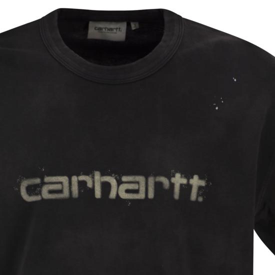 26FW 칼하트 반팔 티셔츠 I036853 BLACK - CARHARTT
