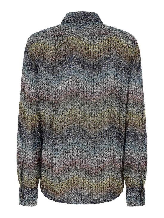 26SS 미소니 블라우스 DS26SJ0ZBC0065SMSNS Multicolour - MISSONI