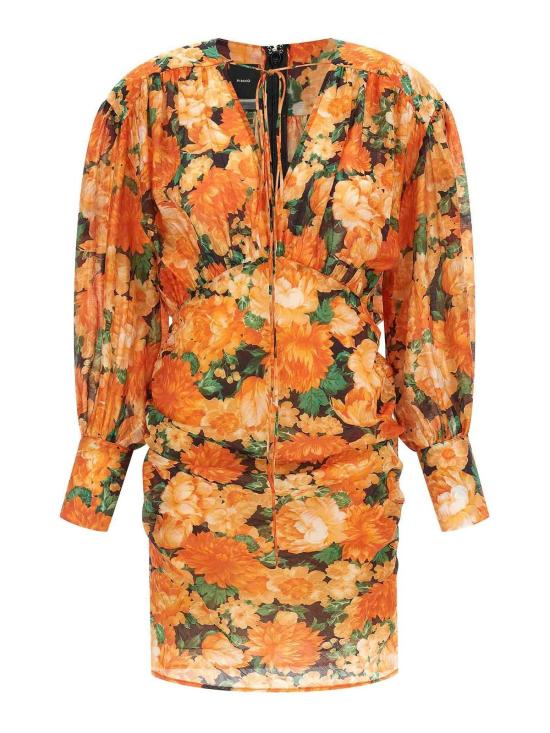26SS 핑코 숏 원피스 106896A3BOAS4 Orange