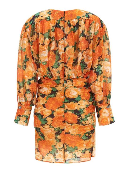 26SS 핑코 숏 원피스 106896A3BOAS4 Orange - PINKO