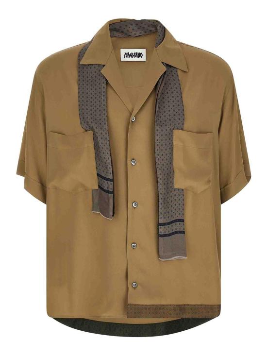 26SS 마리아노 반팔 셔츠 MGSS26SH018706073 Beige