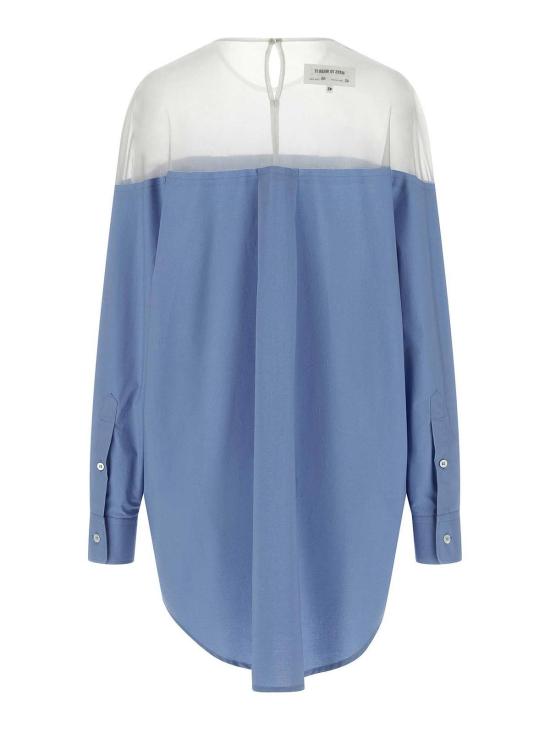 26SS MM6 메종마르지엘라 셔츠 S62NH0053M35256471 Light Blue - MM6 MAISON MARGIELA