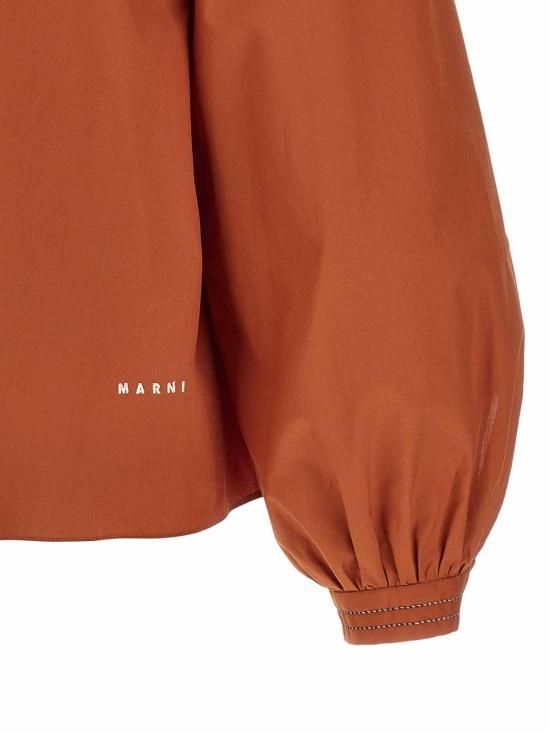 26SS 마르니 블라우스 TTMA0449S1UTC19300M07 Orange - MARNI