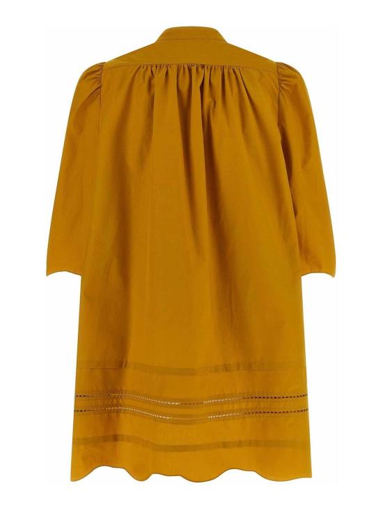 26SS 파비아나 필리피 숏 원피스 ABD276F625M1276174 Yellow - FABIANA FILIPPI