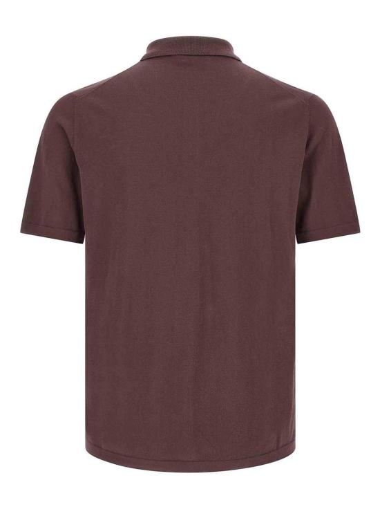 26SS 로베르토 콜리나 반팔 셔츠 261MYA1002537 Dark Red - ROBERTO COLLINA