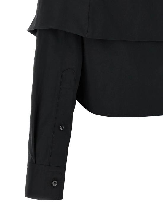 26SS 발렌시아가 블라우스 872123TUM201000 Black - BALENCIAGA
