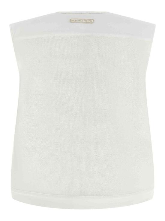 26SS 파비아나 필리피 베스트 GCD276F657M137VR1 White - FABIANA FILIPPI
