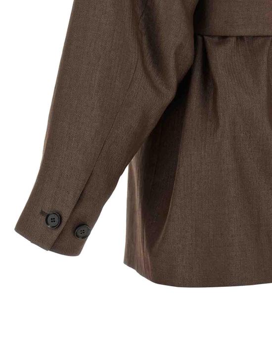 26SS 키톤 수트 자켓 D60514K0987G03001 Brown - KITON