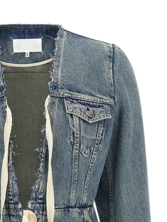 26SS 마르지엘라 데님 자켓 S29AM0412M30066962 Light Blue - MAISON MARGIELA