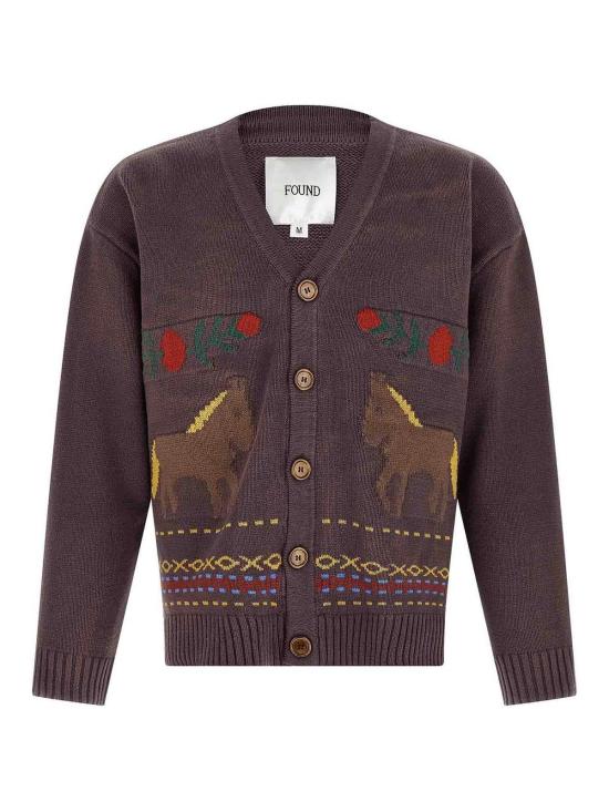 26SS 파운드 가디건 FOSS26CA043106342 Brown