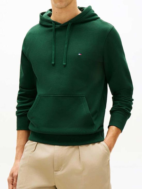 26SS 타미힐피거 후드 티셔츠 MW0MW37235MBN Green - TOMMY HILFIGER