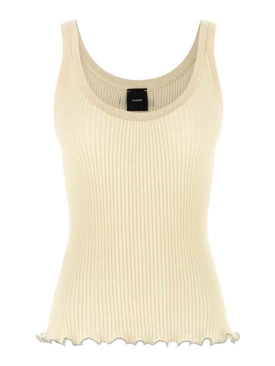 26SS 핑코 민소매 티셔츠 106323A343C14 Beige