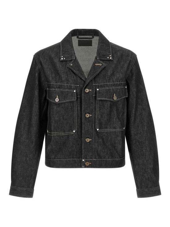 26SS 르메르 데님 라이트 필드 자켓 OW1234LD1061BK965 Black