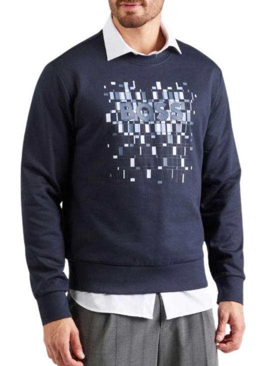 26SS 휴고보스 긴팔 티셔츠 50555822404 Dark Blue - HUGO BOSS