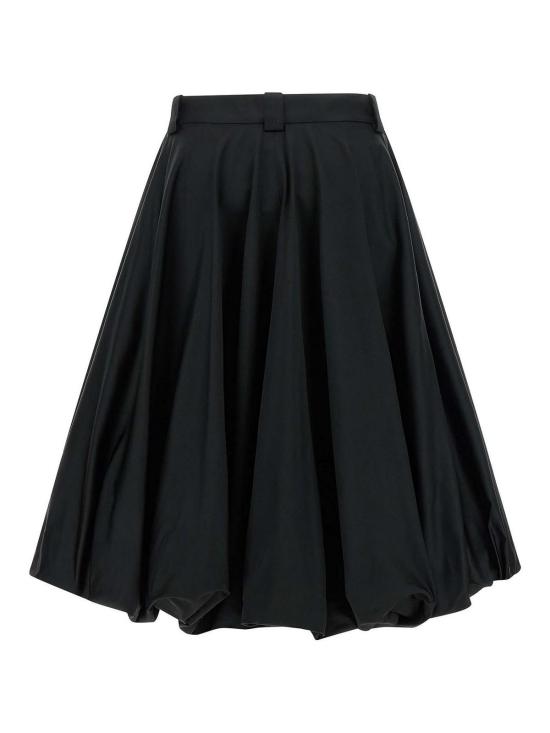 26SS 발렌시아가 미디 스커트 872539TJO611000 Black - BALENCIAGA