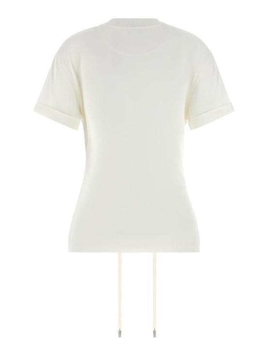 26SS 알렉산더 맥퀸 반팔 티셔츠 863552QLAEZ9007 White - ALEXANDER MCQUEEN
