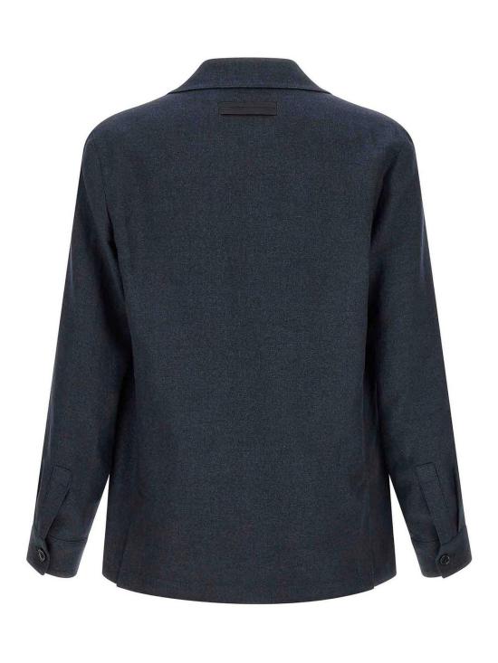 26SS 에르메네질도제냐 자켓 376C52A31DHAQ0412 Blue - ERMENEGILDO ZEGNA