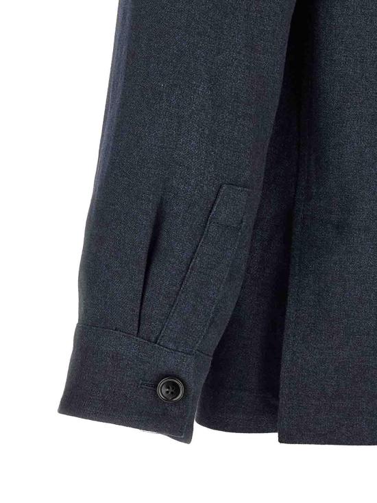 26SS 에르메네질도제냐 자켓 376C52A31DHAQ0412 Blue - ERMENEGILDO ZEGNA