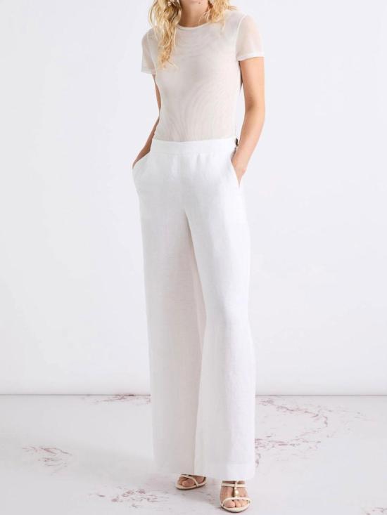 26SS 마렐라 스트레이트 팬츠 261313E20 White - MARELLA