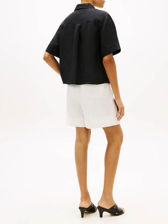 26SS 타미힐피거 셔츠 WW0WW48925BDS Black - TOMMY HILFIGER