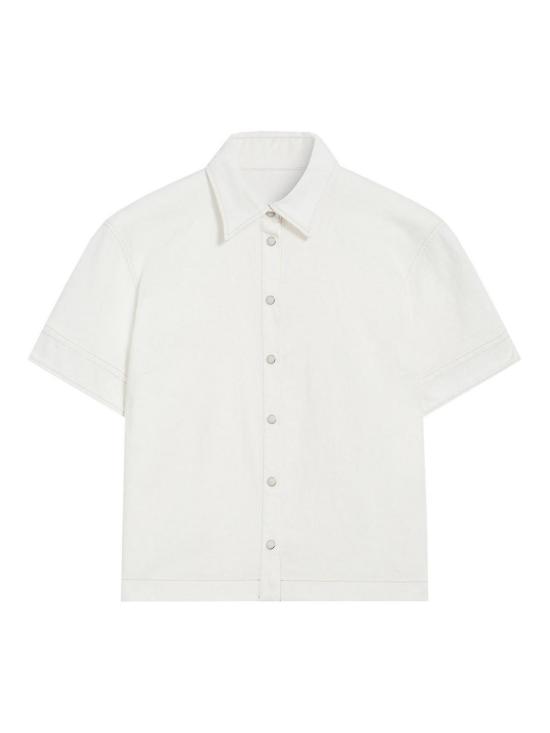 26SS 펜스 셔츠 W0044032008D111 White