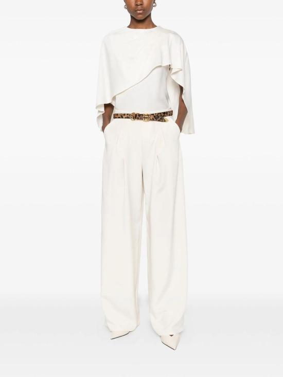 26SS 막스마라 팔라초 팬츠 261113E20 Cream - MAX MARA