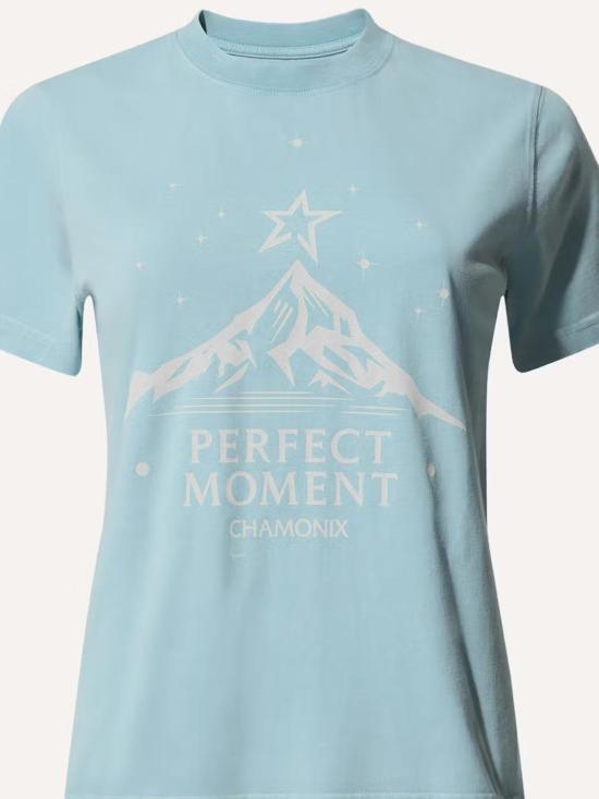 26SS 퍼펙트모멘트 반팔 티셔츠 W30013692380 Blue - PERFECT MOMENT