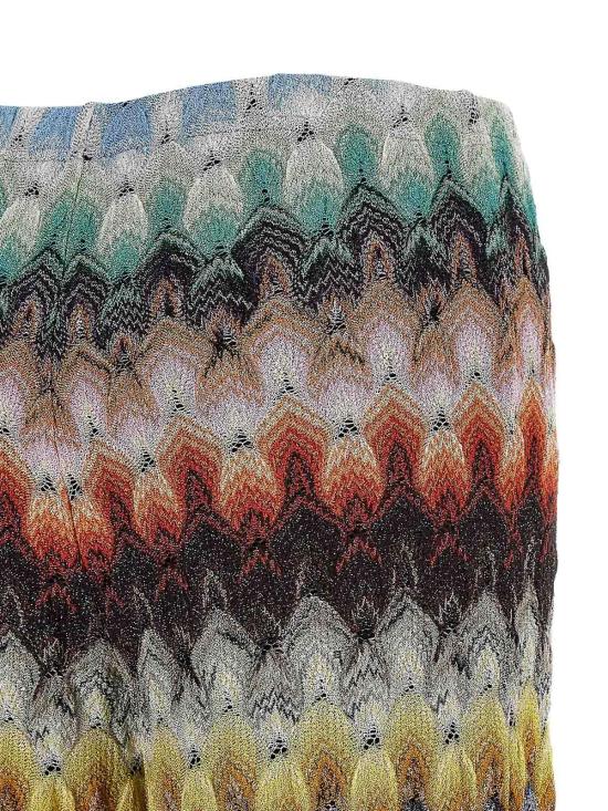 26SS 미소니 스트레이트 팬츠 DS26SI0ZBR015JSMSNV Multicolour - MISSONI
