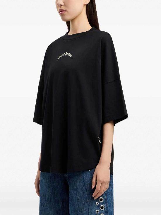 26SS 팜앤젤스 반팔 티셔츠 PWAA07CS26JER002100A Black - PALM ANGELS
