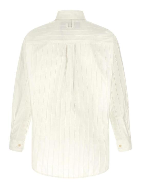 26SS 자크뮈스 긴팔 셔츠 26ESHM00605AW00780100 White - JACQUEMUS