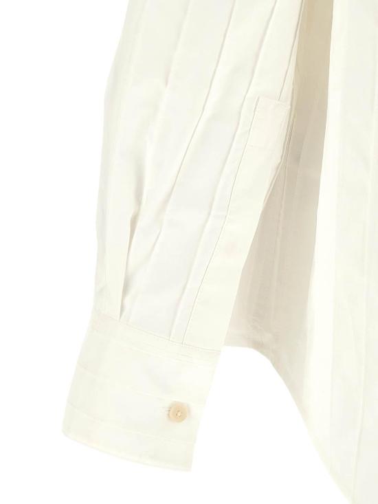 26SS 자크뮈스 긴팔 셔츠 26ESHM00605AW00780100 White - JACQUEMUS