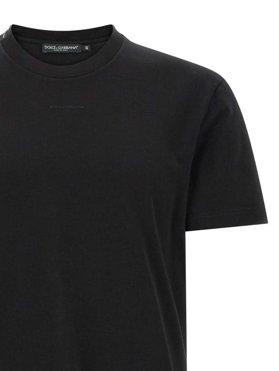 26SS 돌체앤가바나 반팔 티셔츠 G8RN8TG7P0ON0000 Black - DOLCE & GABBANA