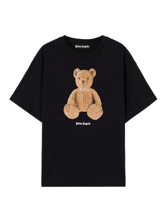26SS 팜앤젤스 반팔 티셔츠 PMAA109S26JER00A1060 Black