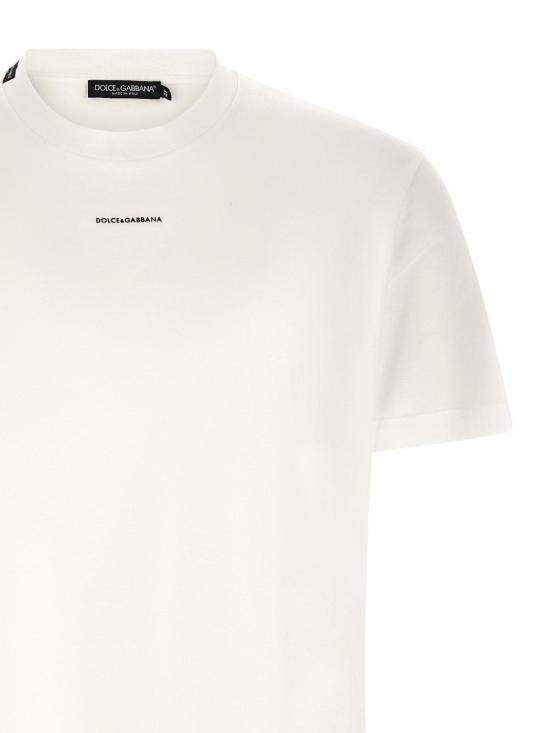 26SS 돌체앤가바나 반팔 티셔츠 G8RN8TG7P0OW0800 White - DOLCE & GABBANA