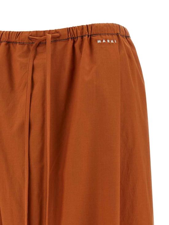 26SS 마르니 팔라초 팬츠 PAMA0634S0UTC19300M07 Orange - MARNI