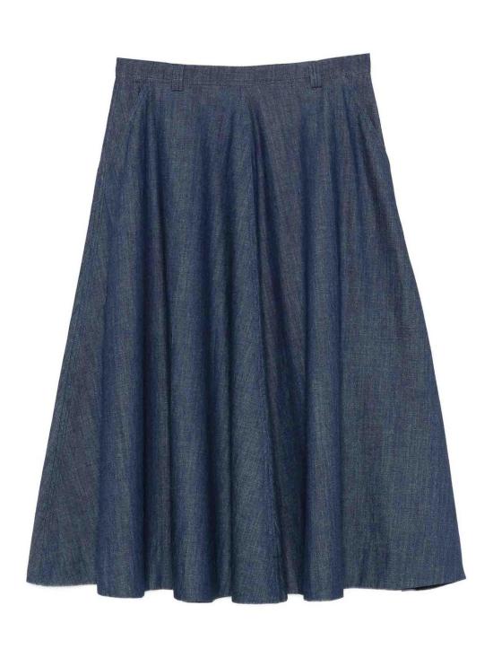 26SS 인코텍스 미디 스커트 101956D6602820 Blue