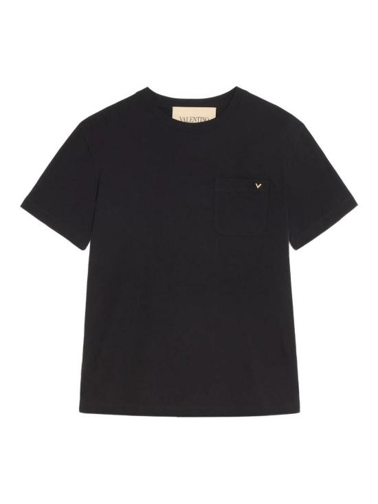 26SS 발렌티노 가라바니 반팔 티셔츠 8V0MG10VBGR0NO Black