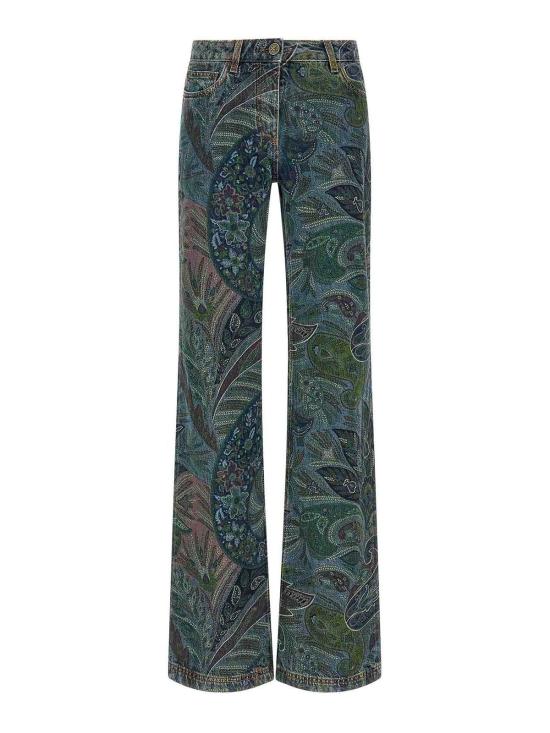 26SS 에트로 플레어 팬츠 WRNB0026AKI31S9882 Blue